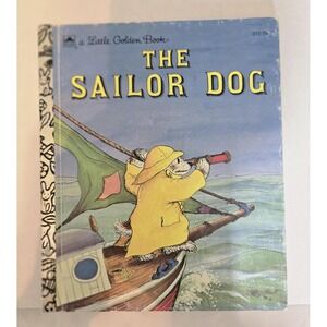 Vintage Little Golden Book The Sailor Dog